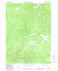 Lewis Run Pennsylvania Historical topographic map, 1:24000 scale, 7.5 X 7.5 Minute, Year 1969