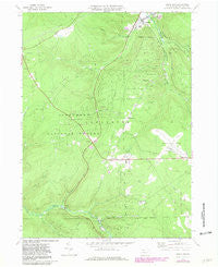 Lewis Run Pennsylvania Historical topographic map, 1:24000 scale, 7.5 X 7.5 Minute, Year 1969