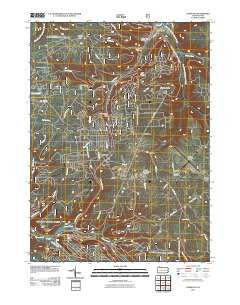 Lewis Run Pennsylvania Historical topographic map, 1:24000 scale, 7.5 X 7.5 Minute, Year 2011
