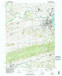 Lewisburg Pennsylvania Historical topographic map, 1:24000 scale, 7.5 X 7.5 Minute, Year 1994