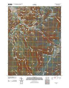Ligonier Pennsylvania Historical topographic map, 1:24000 scale, 7.5 X 7.5 Minute, Year 2010