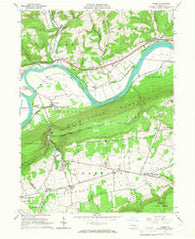 Linden Pennsylvania Historical topographic map, 1:24000 scale, 7.5 X 7.5 Minute, Year 1965