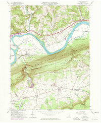 Linden Pennsylvania Historical topographic map, 1:24000 scale, 7.5 X 7.5 Minute, Year 1965