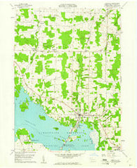 Linesville Pennsylvania Historical topographic map, 1:24000 scale, 7.5 X 7.5 Minute, Year 1959