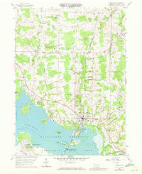 Linesville Pennsylvania Historical topographic map, 1:24000 scale, 7.5 X 7.5 Minute, Year 1959