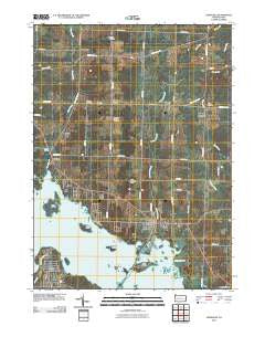 Linesville Pennsylvania Historical topographic map, 1:24000 scale, 7.5 X 7.5 Minute, Year 2010
