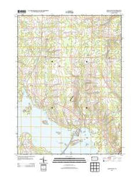 Linesville Pennsylvania Historical topographic map, 1:24000 scale, 7.5 X 7.5 Minute, Year 2013