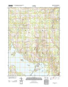 Linesville Pennsylvania Historical topographic map, 1:24000 scale, 7.5 X 7.5 Minute, Year 2013