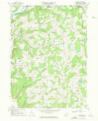 Litchfield Pennsylvania Historical topographic map, 1:24000 scale, 7.5 X 7.5 Minute, Year 1967