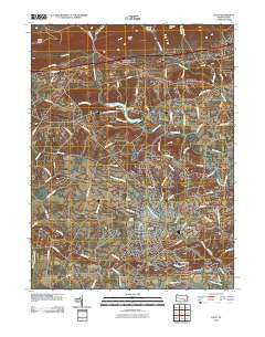 Lititz Pennsylvania Historical topographic map, 1:24000 scale, 7.5 X 7.5 Minute, Year 2010
