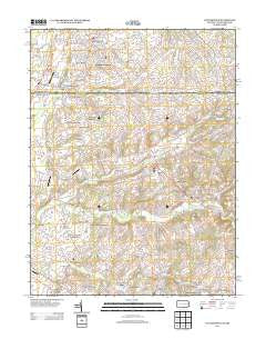 Littlestown Pennsylvania Historical topographic map, 1:24000 scale, 7.5 X 7.5 Minute, Year 2013
