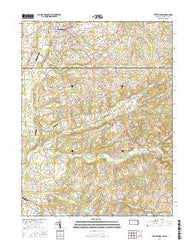 Littlestown Pennsylvania Current topographic map, 1:24000 scale, 7.5 X 7.5 Minute, Year 2016