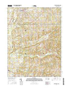 Littlestown Pennsylvania Current topographic map, 1:24000 scale, 7.5 X 7.5 Minute, Year 2016