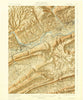 Lock Haven Pennsylvania Historical topographic map, 1:62500 scale, 15 X 15 Minute, Year 1923