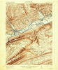 Lock Haven Pennsylvania Historical topographic map, 1:62500 scale, 15 X 15 Minute, Year 1923