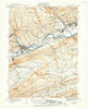 Lock Haven Pennsylvania Historical topographic map, 1:62500 scale, 15 X 15 Minute, Year 1921
