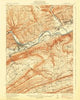 Lock Haven Pennsylvania Historical topographic map, 1:62500 scale, 15 X 15 Minute, Year 1923