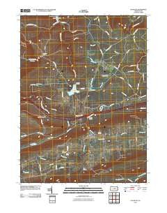 Loganton Pennsylvania Historical topographic map, 1:24000 scale, 7.5 X 7.5 Minute, Year 2010