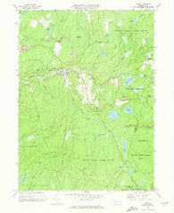 Lopez Pennsylvania Historical topographic map, 1:24000 scale, 7.5 X 7.5 Minute, Year 1969