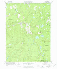 Lopez Pennsylvania Historical topographic map, 1:24000 scale, 7.5 X 7.5 Minute, Year 1969