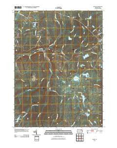 Lopez Pennsylvania Historical topographic map, 1:24000 scale, 7.5 X 7.5 Minute, Year 2010