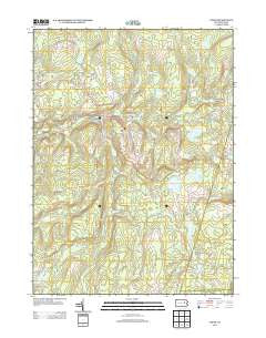 Lopez Pennsylvania Historical topographic map, 1:24000 scale, 7.5 X 7.5 Minute, Year 2013