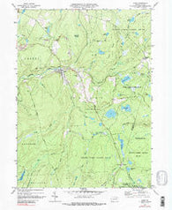 Lopez Pennsylvania Historical topographic map, 1:24000 scale, 7.5 X 7.5 Minute, Year 1969
