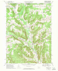 Lottsville Pennsylvania Historical topographic map, 1:24000 scale, 7.5 X 7.5 Minute, Year 1968