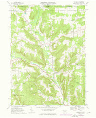Lottsville Pennsylvania Historical topographic map, 1:24000 scale, 7.5 X 7.5 Minute, Year 1968