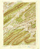 Loysville Pennsylvania Historical topographic map, 1:62500 scale, 15 X 15 Minute, Year 1933