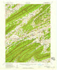 Loysville Pennsylvania Historical topographic map, 1:62500 scale, 15 X 15 Minute, Year 1952