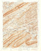 Loysville Pennsylvania Historical topographic map, 1:62500 scale, 15 X 15 Minute, Year 1933