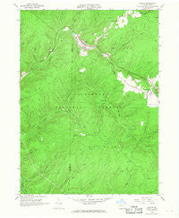 Ludlow Pennsylvania Historical topographic map, 1:24000 scale, 7.5 X 7.5 Minute, Year 1966