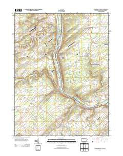 Lumberville Pennsylvania Historical topographic map, 1:24000 scale, 7.5 X 7.5 Minute, Year 2013