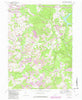 Luthersburg Pennsylvania Historical topographic map, 1:24000 scale, 7.5 X 7.5 Minute, Year 1959