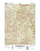 Luthersburg Pennsylvania Historical topographic map, 1:24000 scale, 7.5 X 7.5 Minute, Year 2013