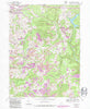 Luthersburg Pennsylvania Historical topographic map, 1:24000 scale, 7.5 X 7.5 Minute, Year 1959