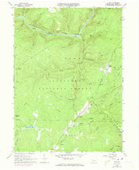 Lynch Pennsylvania Historical topographic map, 1:24000 scale, 7.5 X 7.5 Minute, Year 1966