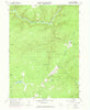 Lynch Pennsylvania Historical topographic map, 1:24000 scale, 7.5 X 7.5 Minute, Year 1966