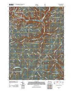 Lynch Pennsylvania Historical topographic map, 1:24000 scale, 7.5 X 7.5 Minute, Year 2011