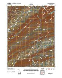 Madisonburg Pennsylvania Historical topographic map, 1:24000 scale, 7.5 X 7.5 Minute, Year 2010