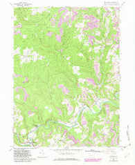Mahaffey Pennsylvania Historical topographic map, 1:24000 scale, 7.5 X 7.5 Minute, Year 1959