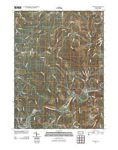 Mahaffey Pennsylvania Historical topographic map, 1:24000 scale, 7.5 X 7.5 Minute, Year 2010