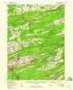 Mahanoy Pennsylvania Historical topographic map, 1:62500 scale, 15 X 15 Minute, Year 1955