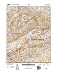 Malvern Pennsylvania Historical topographic map, 1:24000 scale, 7.5 X 7.5 Minute, Year 2013