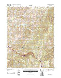 Mammoth Pennsylvania Historical topographic map, 1:24000 scale, 7.5 X 7.5 Minute, Year 2013
