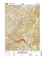 Mammoth Pennsylvania Current topographic map, 1:24000 scale, 7.5 X 7.5 Minute, Year 2016