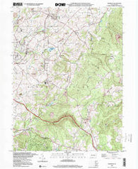 Mammoth Pennsylvania Historical topographic map, 1:24000 scale, 7.5 X 7.5 Minute, Year 1997