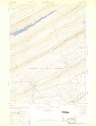 Manada Gap Pennsylvania Historical topographic map, 1:24000 scale, 7.5 X 7.5 Minute, Year 1947