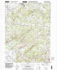 Manatawny Pennsylvania Historical topographic map, 1:24000 scale, 7.5 X 7.5 Minute, Year 1999
